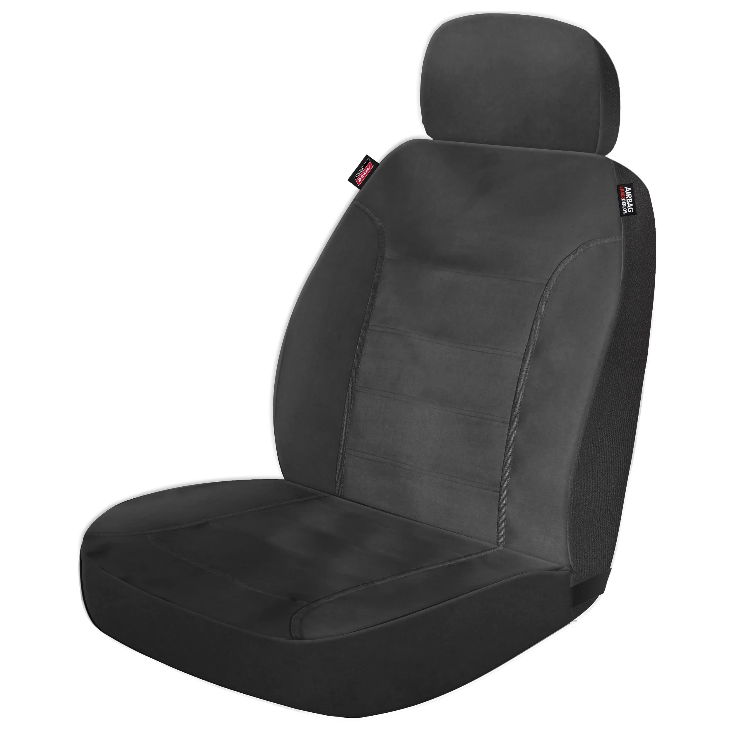Genuine Dickies 2 Piece Durazone Car Chair Covers, Black