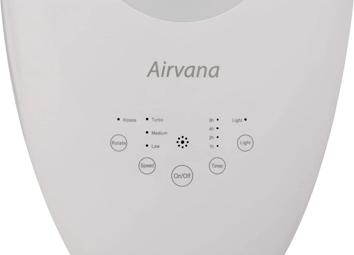Bladeless Fan With Filter And AV1700FAN, Pearl White