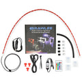 Brawlee Silicone RGB Interior Bluetooth Light Bar with Remote By Done Right LED . Fits All Jeep Wranglers Hardtop Models of CJ, TJ, LJ, JK, JKU, JL,JLU from 1987 -2023.