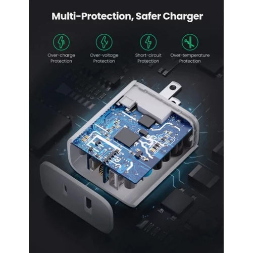 6ft Long Cable Fast Type-C 36W PD Home Charger w Holster Rugged Case Belt Clip for Motorola Moto Z Force Droid, Revvlry Plus, Edge Plus, G7 G6 G Stylus 5G (2022) (2021) Pure Power (2022)