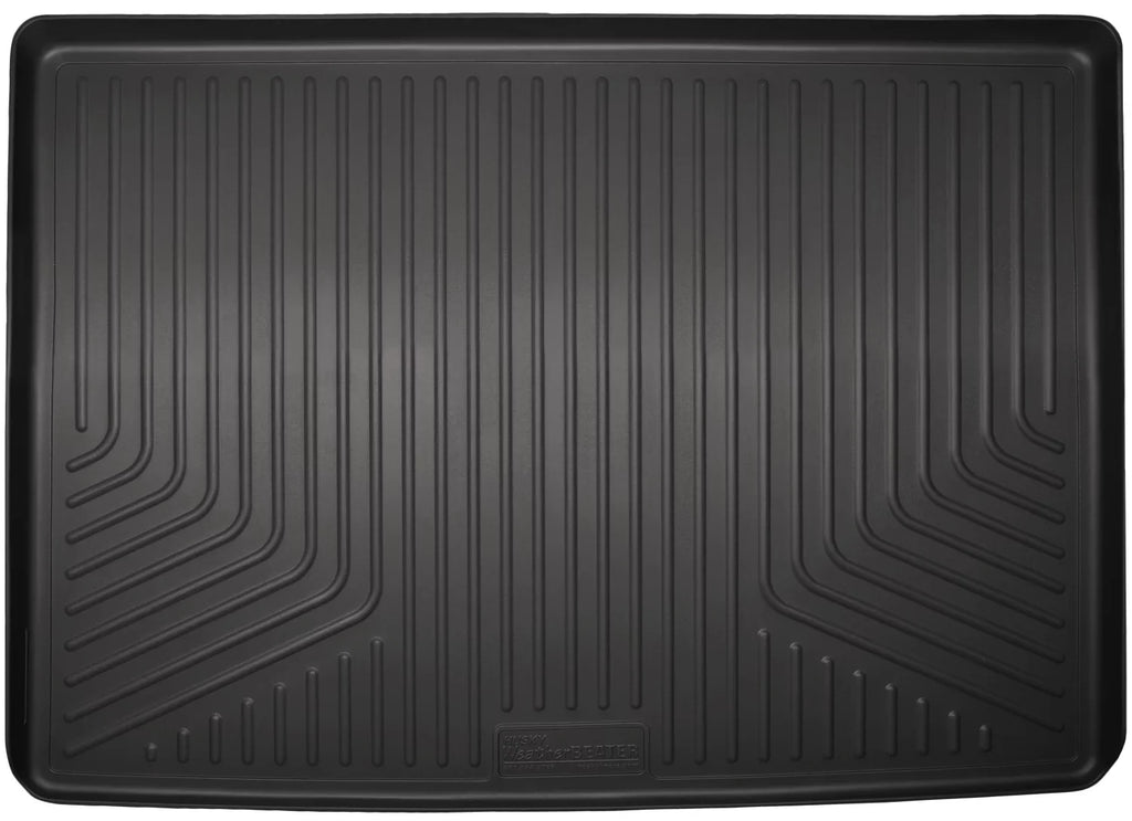 Husky by RealTruck - 28221 Compatible with 2015-19 Cadillac Escalade ESV, 2015-19 Chevrolet Suburban, 2015-19 GMC Yukon XL Cargo Liner Behind 3rd Saddle Black