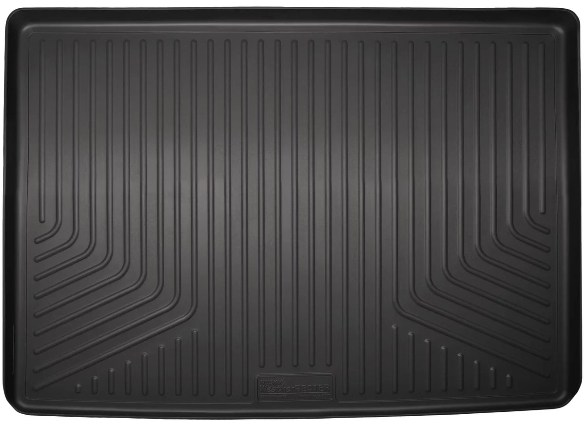 Husky by RealTruck - 28221 Compatible with 2015-19 Cadillac Escalade ESV, 2015-19 Chevrolet Suburban, 2015-19 GMC Yukon XL Cargo Liner Behind 3rd Saddle Black