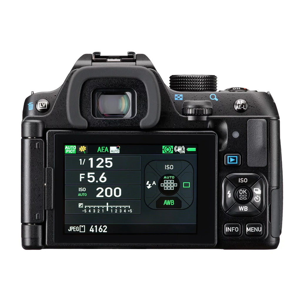 Pentax KF DSLR Camera Body (Black) with Accessory Kit, Software, Memory Card