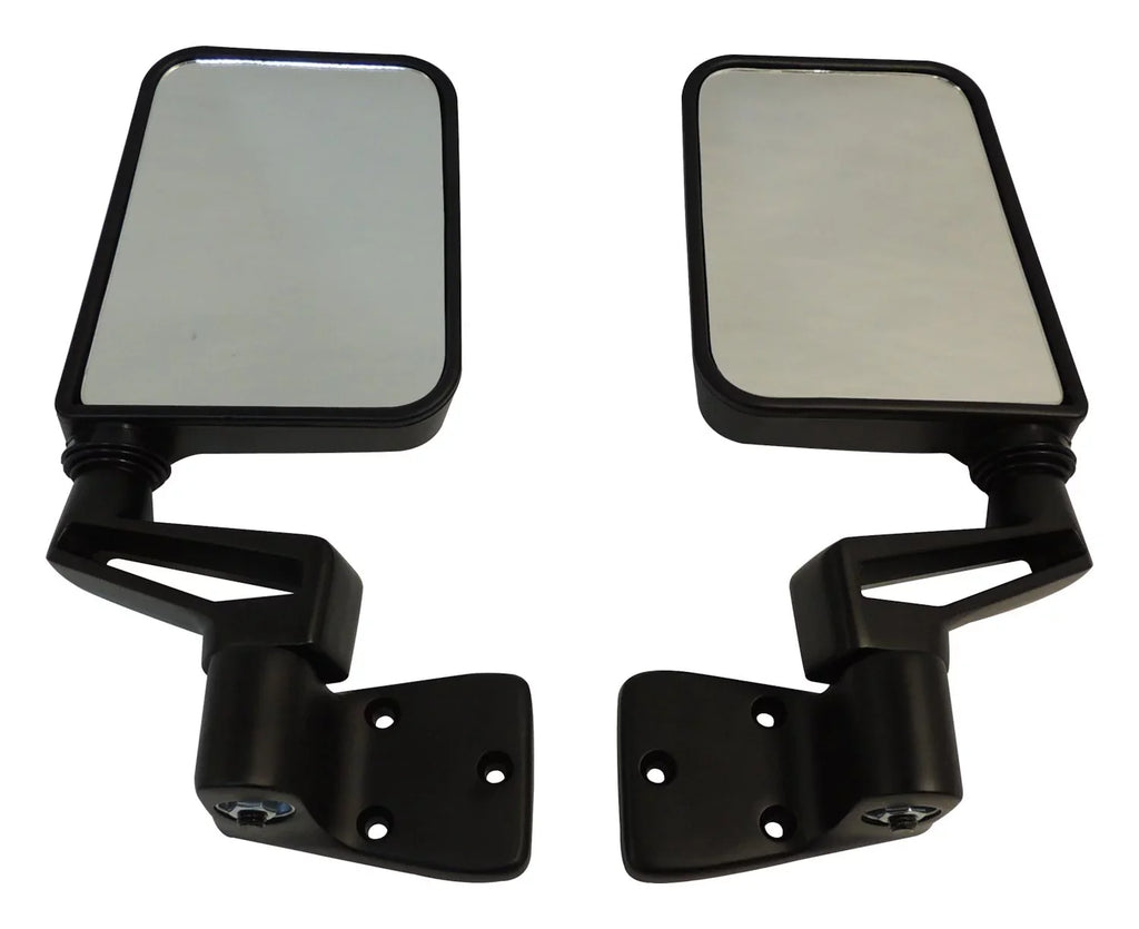 Crown Automotive 82200834K CAS82200834K DOOR MIRROR KIT (BLACK) Fits select: 1997-2006 JEEP WRANGLER / TJ, 1989-1995 JEEP WRANGLER / YJ