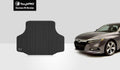 ToughPRO - Trunk Mat Compatible with HONDA Accord - All Weather Heavy Duty (Made in USA) - Black Rubber - 2019