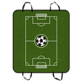GCKG Soccer Ground Pet Car Saddle Cover,Soccer Ground Pet Car Saddle Cover Dog Car Saddle Mat Hammock Cargo Mat Trunk Mat For Cars Trucks and SUV 54x60 inches