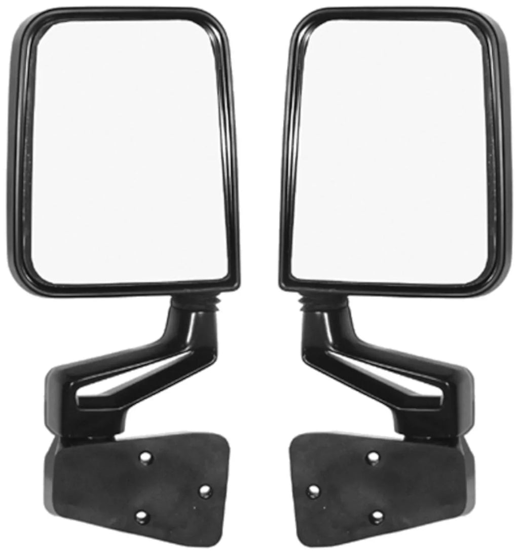 Crown Automotive 82200834K CAS82200834K DOOR MIRROR KIT (BLACK) Fits select: 1997-2006 JEEP WRANGLER / TJ, 1989-1995 JEEP WRANGLER / YJ