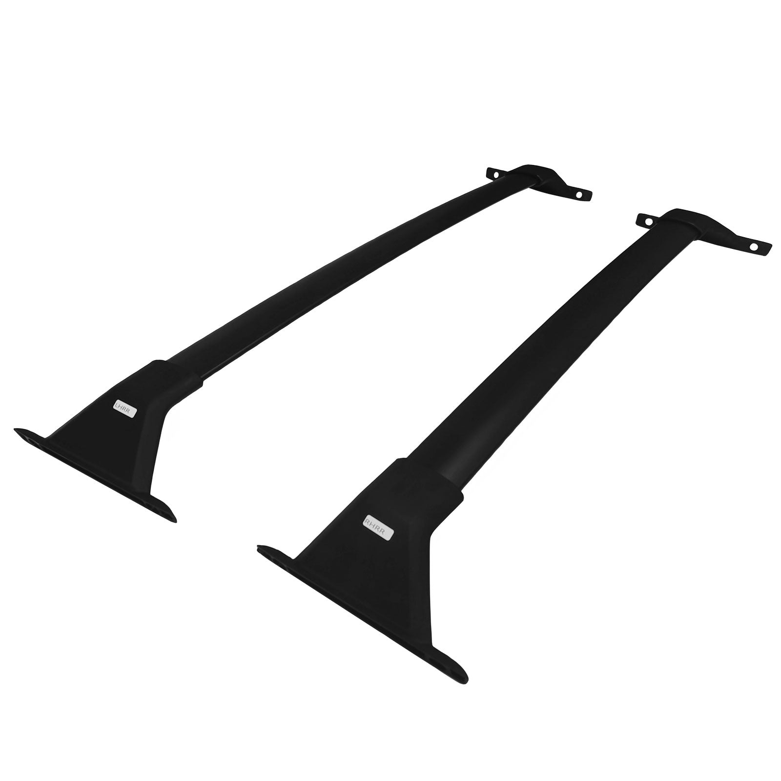 Ikon Motorsports Roof Rack Compatible With 2018-2024 Ford Expedition & Lincoln Navigator Black Top Roof Rack Cross Bar Cargo Luggage Carrier Aluminum 6PCS