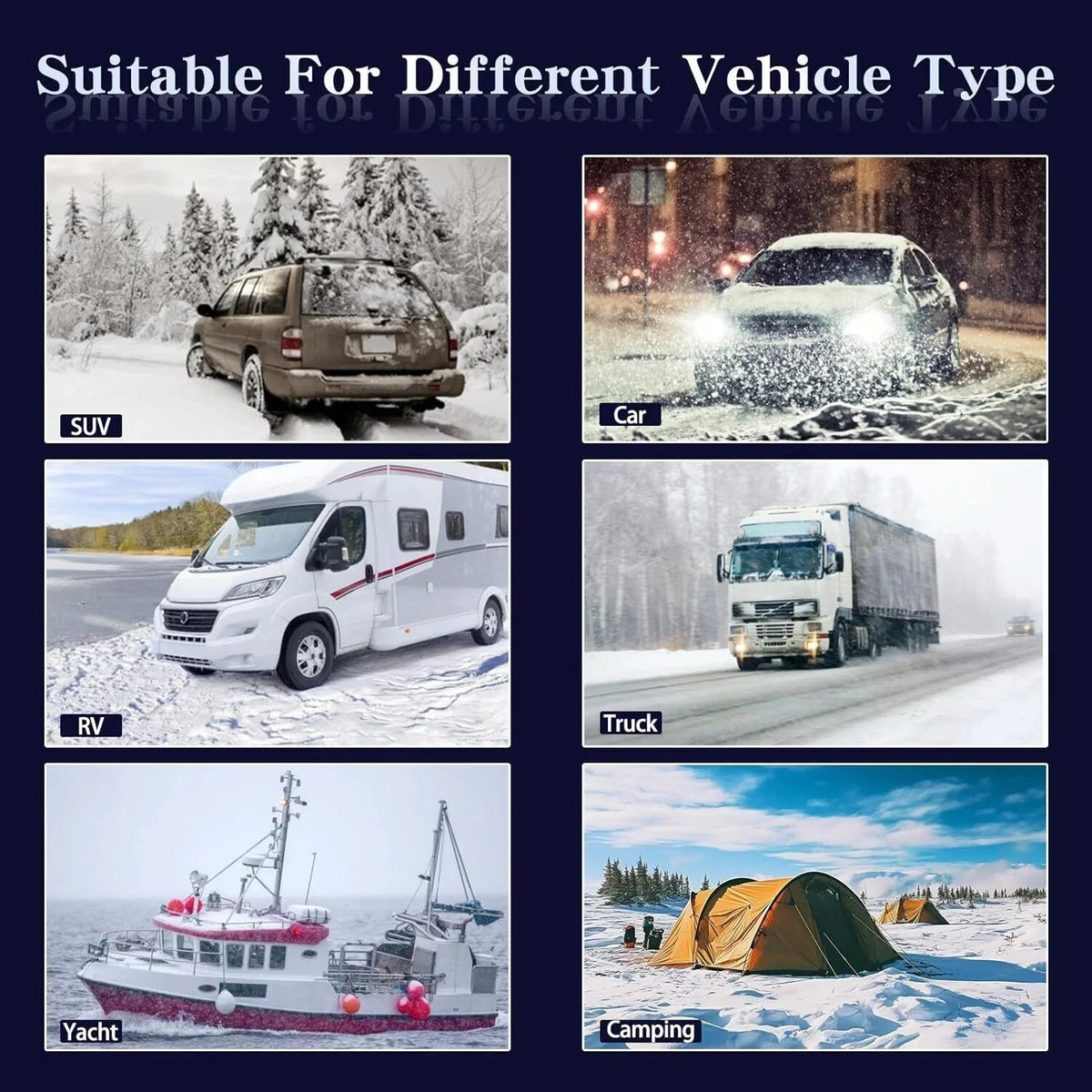 JSTUOKE 5-8KW Diesel Air Heater All in One Control and LCD Display, Fast Heating, for RV Truck, Boat, Bus, Car Trailer, Motorhomes, Caravans