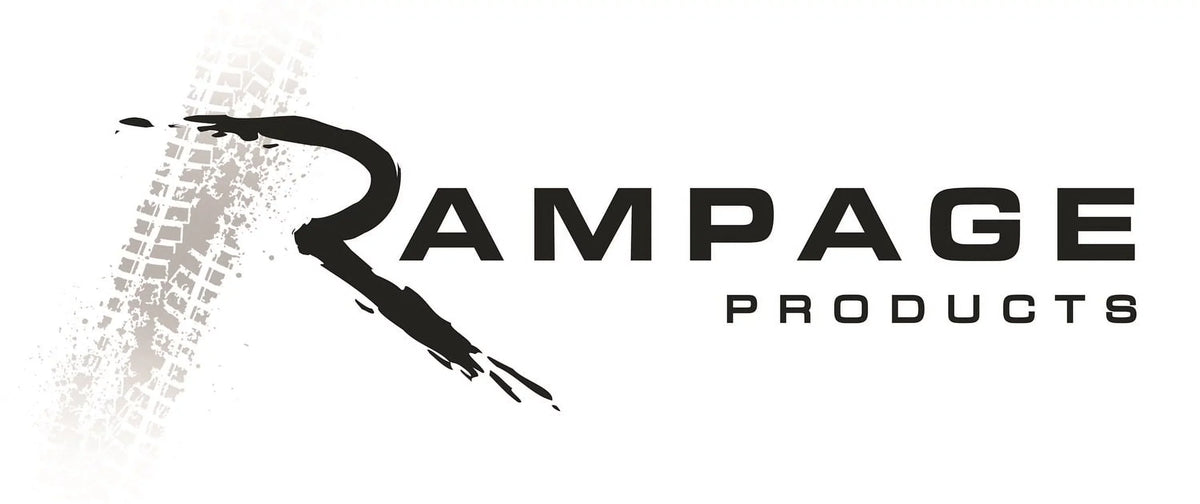 Rampage by RealTruck 68836 Complete Soft Top Kit With Frame & Hardware For 1997-2006 Jeep Wrangler TJ, With Full Steel Doors, Khaki Diamond W/Tinted Windows