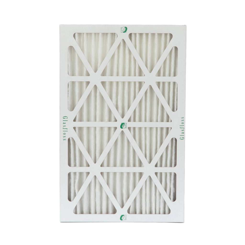 12 Pack of 18x24x2 MERV 13 Pleated 2" Inch Air Filters by Glasfloss. Actual Size: 17-1/2 x 23-1/2 x 1-3/4