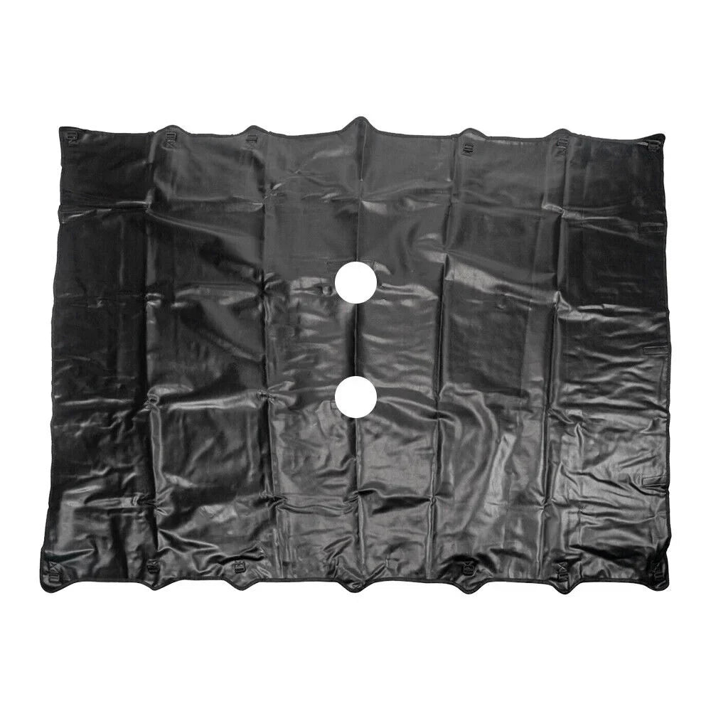 JLLOM Durable Leather Top Sunshade Protection for Jeep Wrangler JK JKU 07-18 - Effortless Installation, Superior Sun Protection
