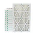 12 Pack of 18x24x2 MERV 13 Pleated 2" Inch Air Filters by Glasfloss. Actual Size: 17-1/2 x 23-1/2 x 1-3/4