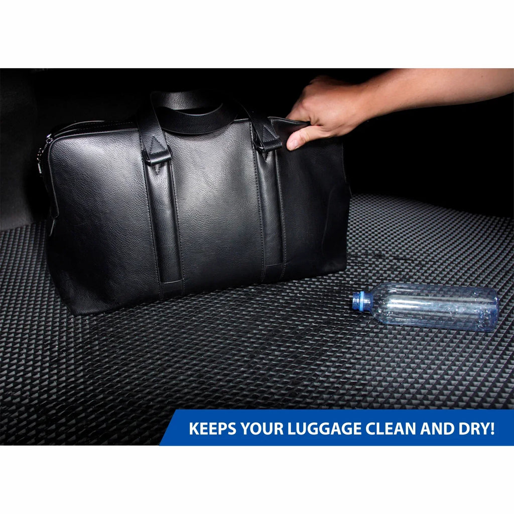 Goodyear Custom Fit Cargo Mat Liner for Jeep Wrangler 2019-2024 - Heavy Duty Trunk Liner, Dimond Shape, Luggage with Waterproof, Liquid & Dirt Trapping Technology - Anti-Slip Cargo Liner - GY004562