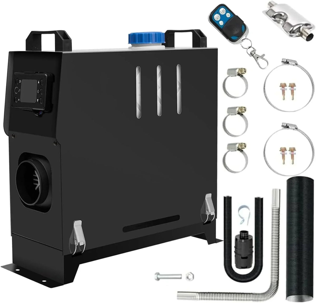 JSTUOKE 5-8KW Diesel Air Heater All in One Control and LCD Display, Fast Heating, for RV Truck, Boat, Bus, Car Trailer, Motorhomes, Caravans