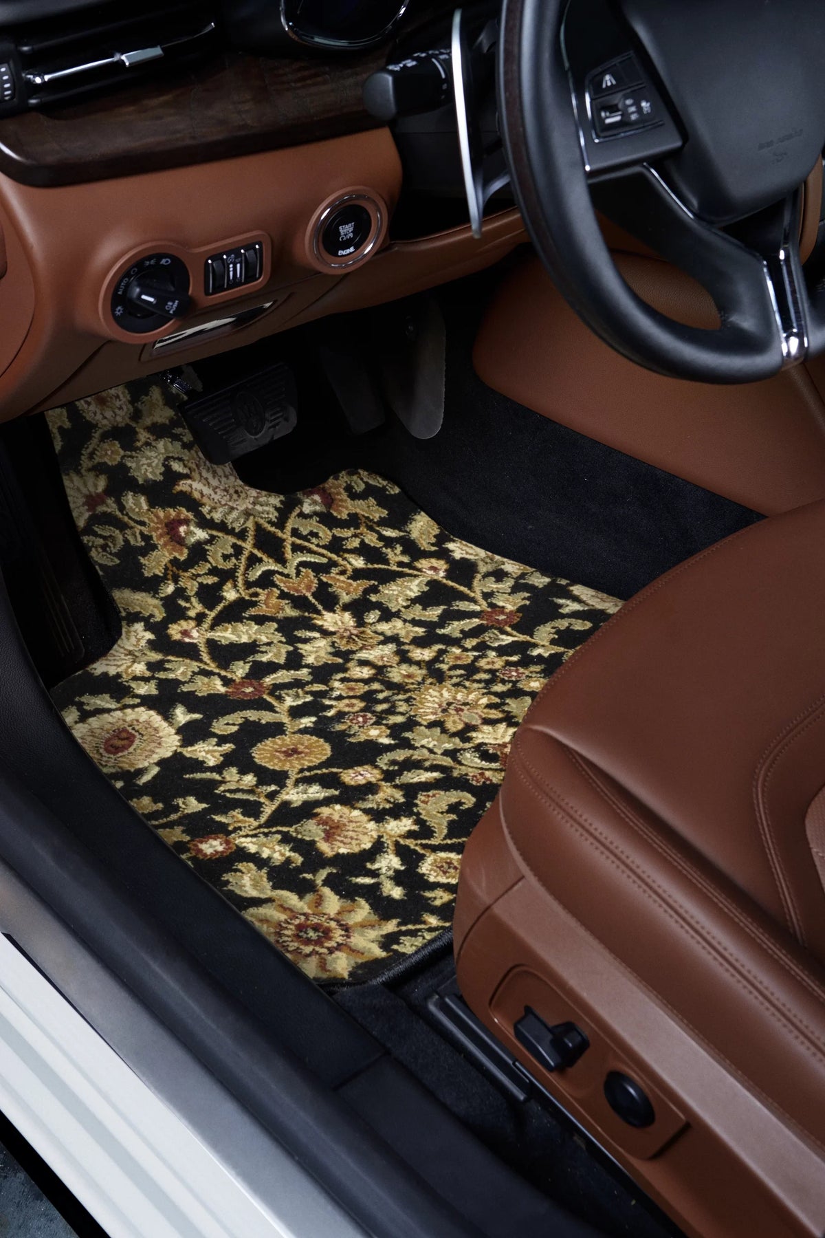 GGBAILEY Honda Accord Black Oriental Car Mats, Custom Fit for 2018 - Small Trunk / Cargo Carpet Car Mat